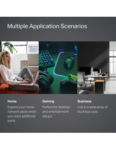 Conmutador Ethernet Gigabit TP-Link TL-SG116 16 Puertos 2