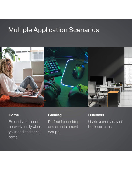 Switch Ethernet Gigabit TP-Link TL-SG108 de 8 Puertos Metal