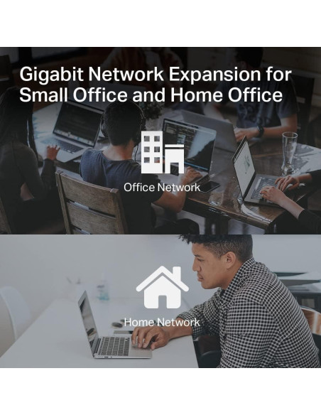 Switch Ethernet Gigabit TP-Link TL-SG108 de 8 Puertos Metal