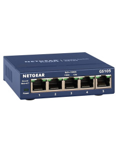 Switch Ethernet Gigabit 5 Puertos NETGEAR GS105 - No Gestionado