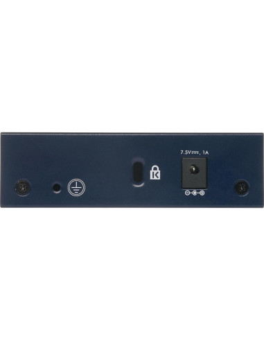 Switch Ethernet Gigabit 5 Puertos NETGEAR GS105 - No Gestionado