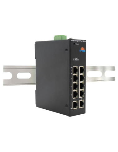 Conmutador PoE Solar Gigabit LIFEPOE 10 Puertos 30W 120W