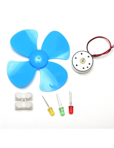 Generador de Turbina Eólica EUDAX Micro Motor 3V-12V