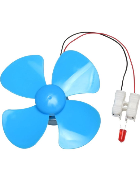 Generador de Turbina Eólica EUDAX Micro Motor 3V-12V