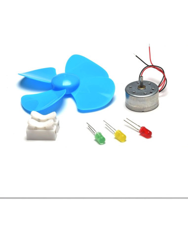 Generador de Turbina Eólica EUDAX Micro Motor 3V-12V