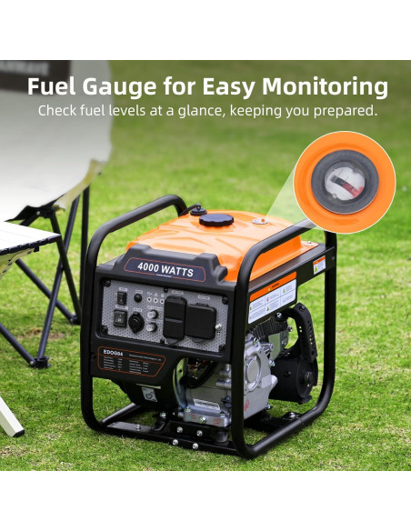Generador Inversor Oxseryn 4000W Gasolina Portátil ECO