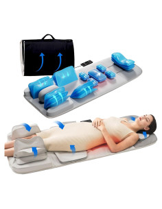 Colchoneta de Masaje HMMSYLVA CD-8607 con Calor y 4 Modos