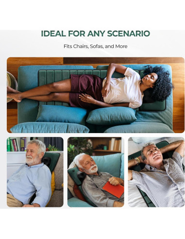 Alfombrilla de Masaje Corporal Himouta con Calor y 10 Motores