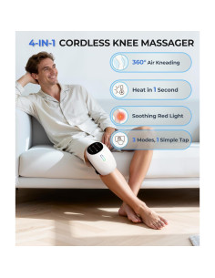 Masajeador de Rodilla Inalámbrico Spatoes KM-711A con Calor 2