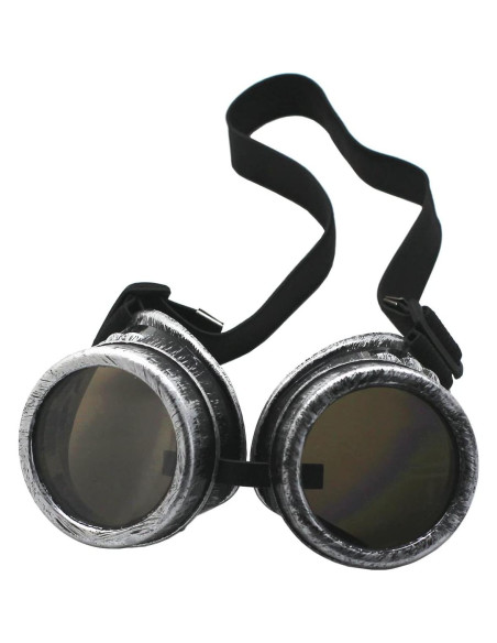 Gafas Steampunk WEICHUAN Vintage Unisex con Lentes