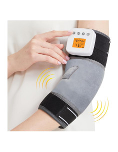 Masajeador de Codo Inalámbrico AOBOCO con Calor y Vibración