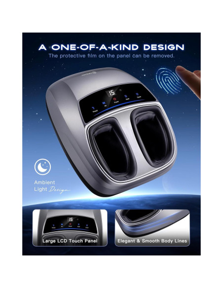 Masajista de Pies KINGJOY Shiatsu con Calor para Alivio