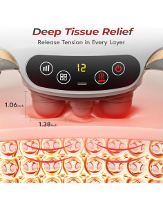Masajeador Abdominal Eléctrico Himouta para Digestión y Alivio 2