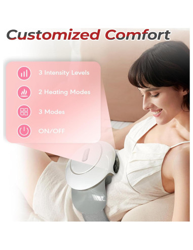 Masajeador Abdominal Eléctrico Himouta para Digestión y Alivio