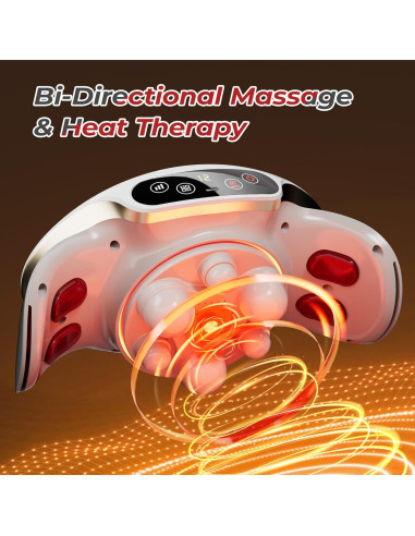 Masajeador Abdominal Eléctrico Himouta para Digestión y Alivio