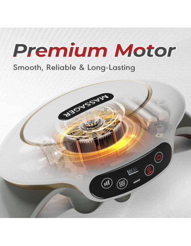 Masajeador Abdominal Eléctrico Himouta para Digestión y Alivio