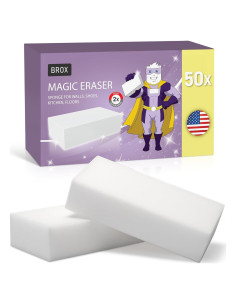 Esponja Borradora Mágica BROX - 50 Unidades - Multi Superficie