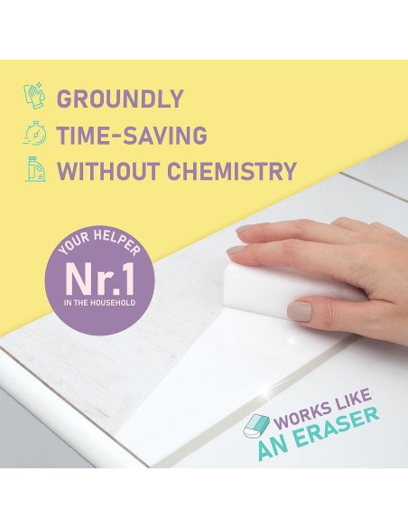 Esponja Borradora Mágica BROX - 50 Unidades - Multi Superficie