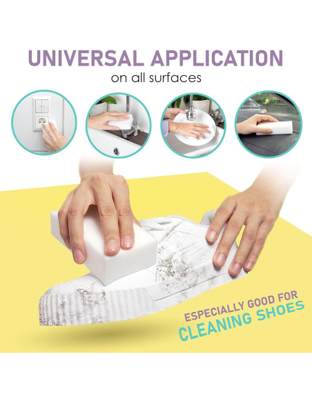 Esponja Borradora Mágica BROX - 50 Unidades - Multi Superficie