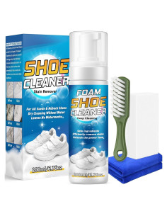 Limpiador de Zapatos Vereclue 200ml - Kit Completo 4 en 1