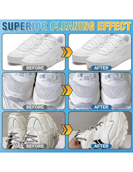 Limpiador de Zapatos Vereclue 200ml - Kit Completo 4 en 1