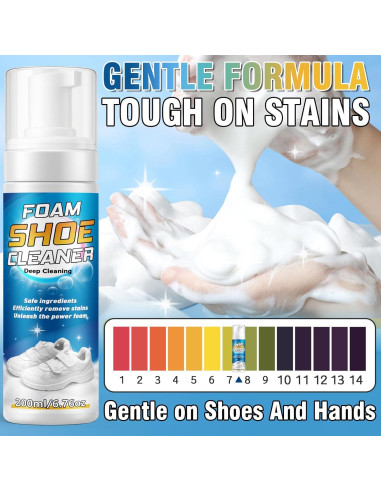 Limpiador de Zapatos Vereclue 200ml - Kit Completo 4 en 1