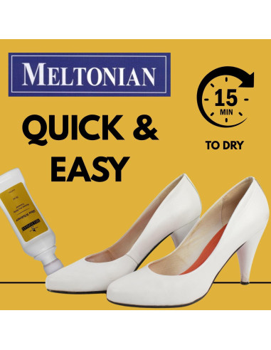 Blanqueador de Zapatos Meltonian 75ml - Pulido y Pintura Blanca