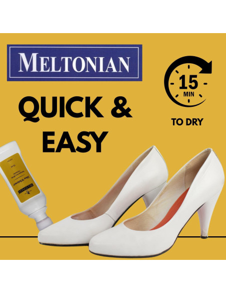 Blanqueador de Zapatos Meltonian 75ml - Pulido y Pintura Blanca