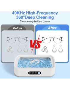 Limpiador Ultrasónico de Joyas Ke Moxiey 650ml 49kHz 3 Modos 2