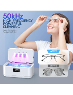 Limpiador Ultrasónico de Joyas TEBAL 50kHz Acero Inoxidable 2