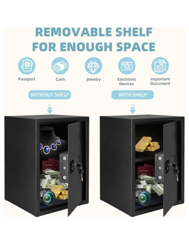 Caja Fuerte Locksworth 2.0 Pies Cúbicos con Teclado Digital