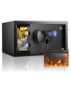 Caja Fuerte Biométrica XDeer 1.09 m Ignífuga y a Prueba de Agua