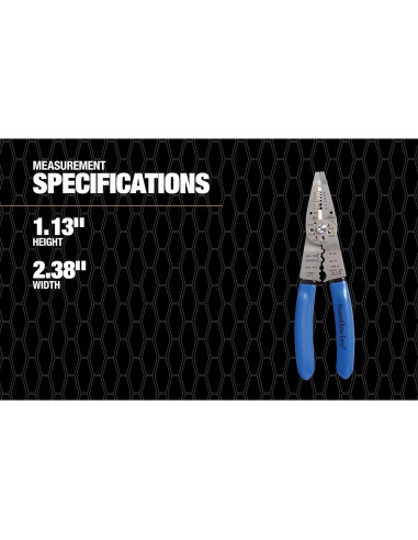 Herramienta Multifuncional Southwire MPLN - Pelador y Crimpador