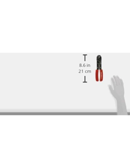 Herramienta Multiuso Klein Tools 1000 - Desforrador, Crimpador y Cortador