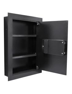 Caja Fuerte de Pared Biométrica Barska AX12038 con Estantes