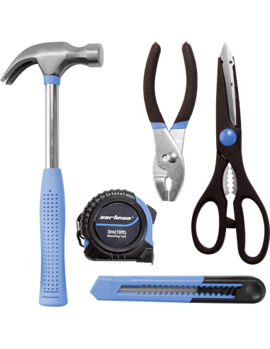 Kit de Herramientas Manuales CARTMAN 126 Piezas con Estuche Azul