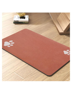 Alfombrilla Absorbente para Mascotas Padoor 40.64x60.96cm Naranja