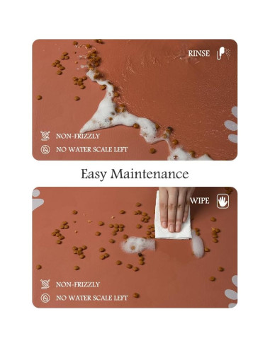 Alfombrilla Absorbente para Mascotas Padoor 40.64x60.96cm Naranja