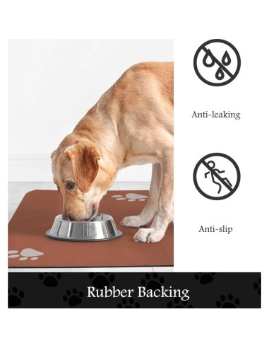 Alfombrilla Absorbente para Mascotas Padoor 40.64x60.96cm Naranja