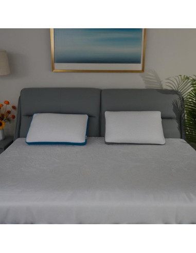 Almohada Ajustable CHxxy Reina Gris Oscuro Espuma de Memoria