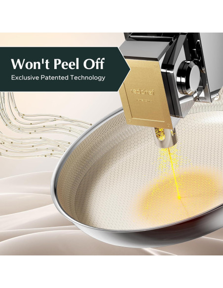 Juego de Sartenes Antiadherentes Redchef 20+25+30 cm Cerámica