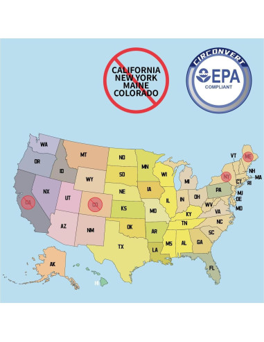 Convertidor Catalítico Trasero CIRconvert para Toyota Camry 2007-2011