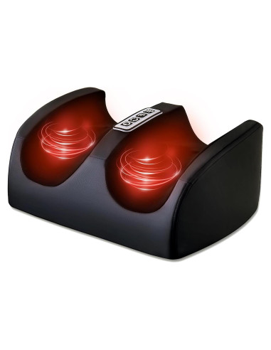 Masajeador de pies eléctrico CCHYF con calor y rodillos