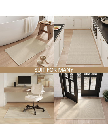 Alfombra de Baño Mecko Avena 50.8x81.3cm Antideslizante