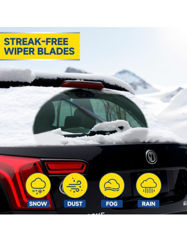 Juego de 3 Limpiaparabrisas VEIGEIR para Honda CRV 1997-2001