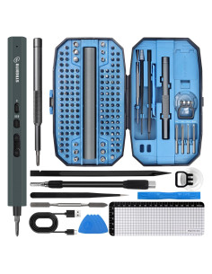 Destornillador Eléctrico Mini STREBITO 155 Piezas S2