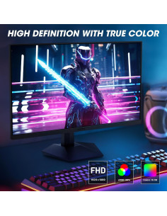 Monitor de Juegos KOORUI 27" FHD 240Hz 1ms Negro GN02 2
