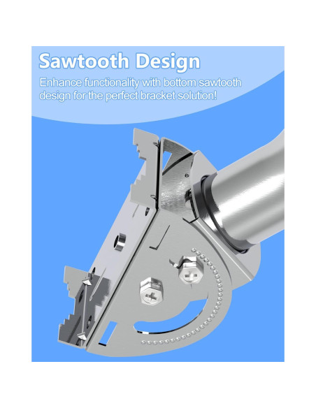 Soporte de Antena Inalámbrico EOQO 2-Pack Acero Inoxidable