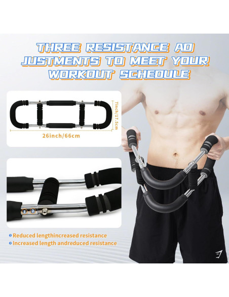 Entrenador de brazos Twister Furein ajustable 31.75-49.9 kg