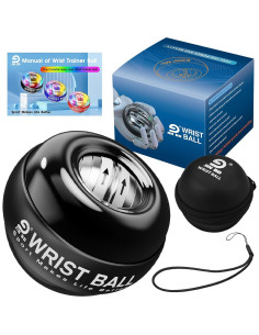 Bola Giroscópica de Muñeca JIN BD para Ejercicio y Rehabilitación 2